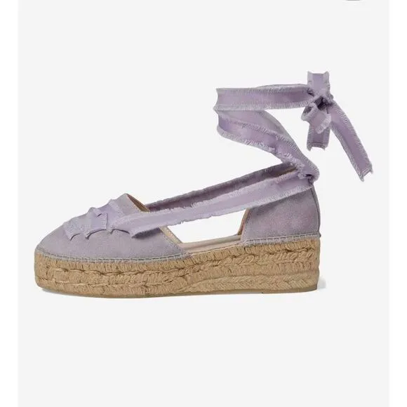 New Free  People Destino Espadrille Platforms Size 39
