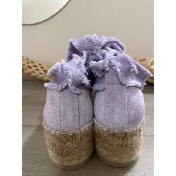 New Free  People Destino Espadrille Platforms Size 39