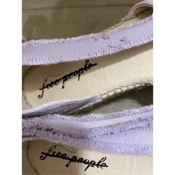 New Free  People Destino Espadrille Platforms Size 39