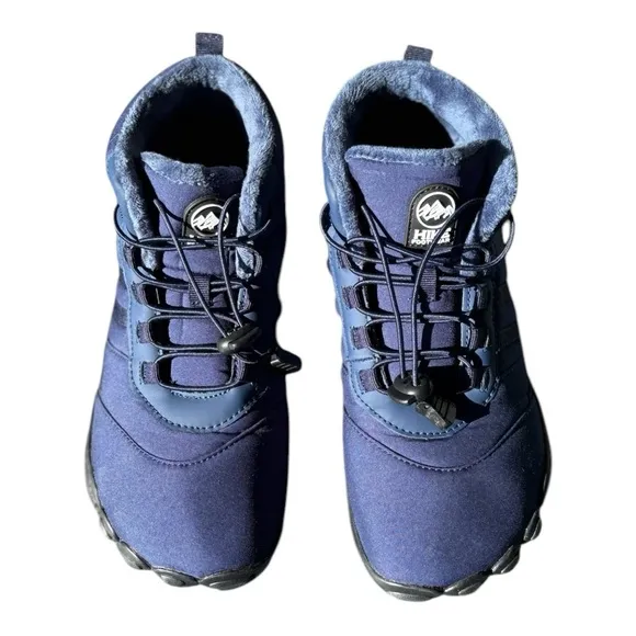 NEW Hike Kasdava Navy Blue Boots Waterproof Size 9.5 / Men's 7.5 Barefoot Boots