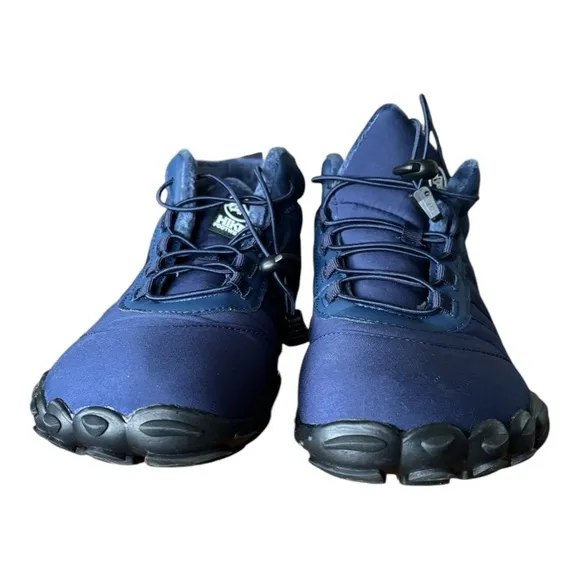 NEW Hike Kasdava Navy Blue Boots Waterproof Size 9.5 / Men's 7.5 Barefoot Boots