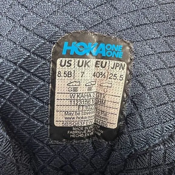 NEW Hoka Womens Kaha 2 Mid Goretex Boots 8.5B Mountain Spring Harbor Mist Hike‎