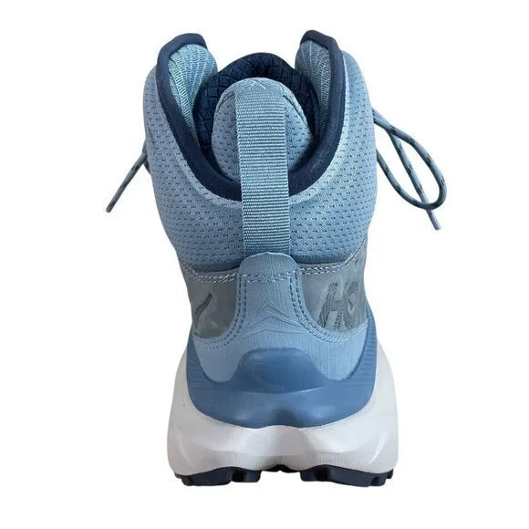 NEW Hoka Womens Kaha 2 Mid Goretex Boots 8.5B Mountain Spring Harbor Mist Hike‎