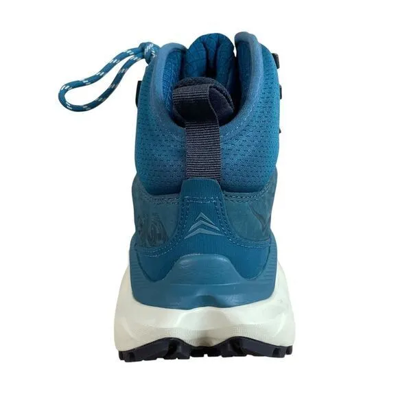 NEW Hoka Womens Kaha 2 Mid GTX Goretex Boots 9B Blue Coral / Graphite Cushioned