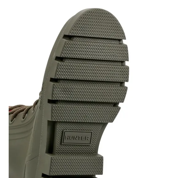 New Hunter Women's Diana Waterproof Lace-Up Rain Boots