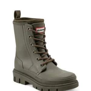 New Hunter Women's Diana Waterproof Lace-Up Rain Boots