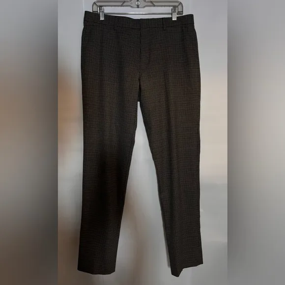 NEW J Crew Bowery Slim-fit pant in wool blend in Plaid!!!