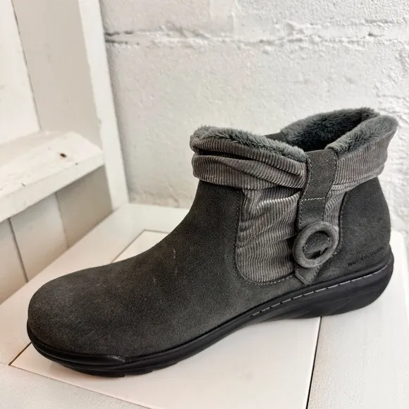 NEW JAMBU Boots Women’s Size 9 Hickory Water Resistance Ankle Boot Soft Fur