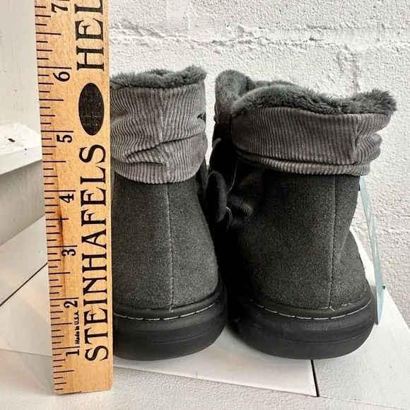 NEW JAMBU Boots Women’s Size 9 Hickory Water Resistance Ankle Boot Soft Fur