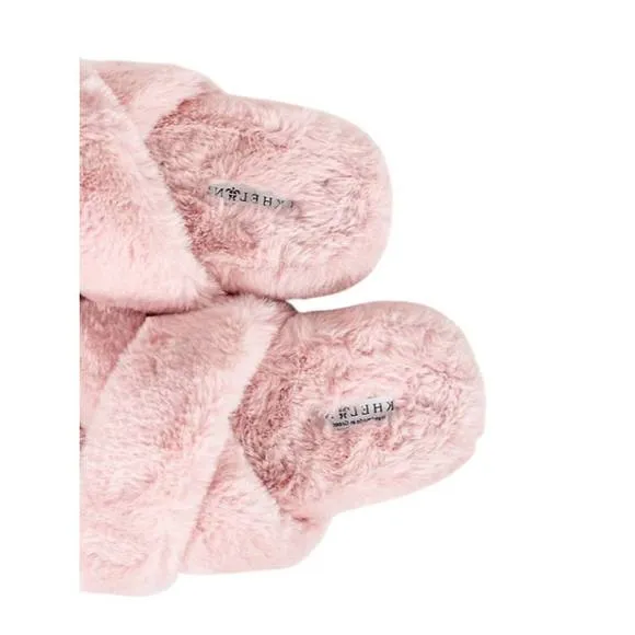 NEW KHELONI women's sally slippers in pink