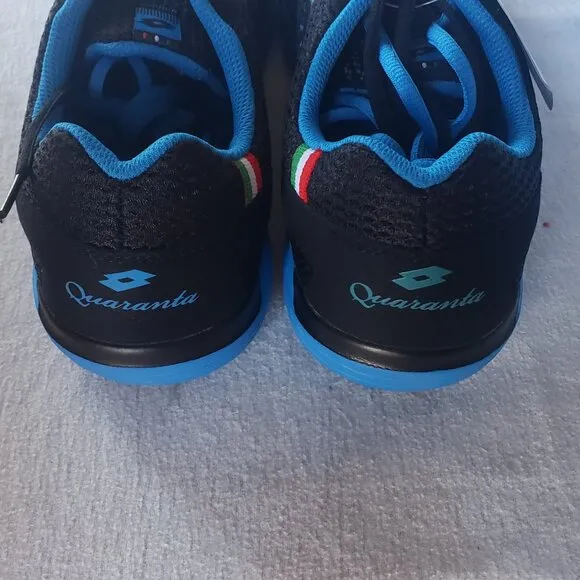 New Lotto Black Blue Moon Sneakers. Men 11