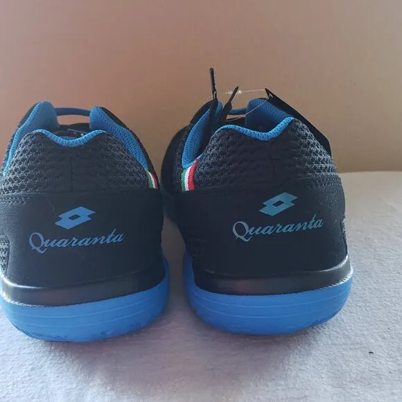 New Lotto Black Blue Moon Sneakers. Men 11