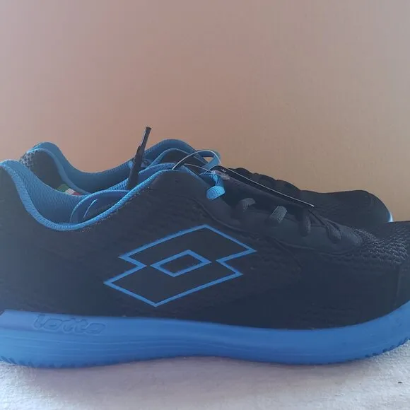 New Lotto Black Blue Moon Sneakers. Men 11