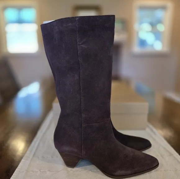 New Lucky Brand Suede Boots Size 8M