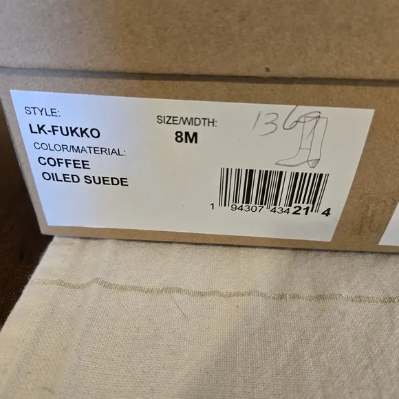 New Lucky Brand Suede Boots Size 8M