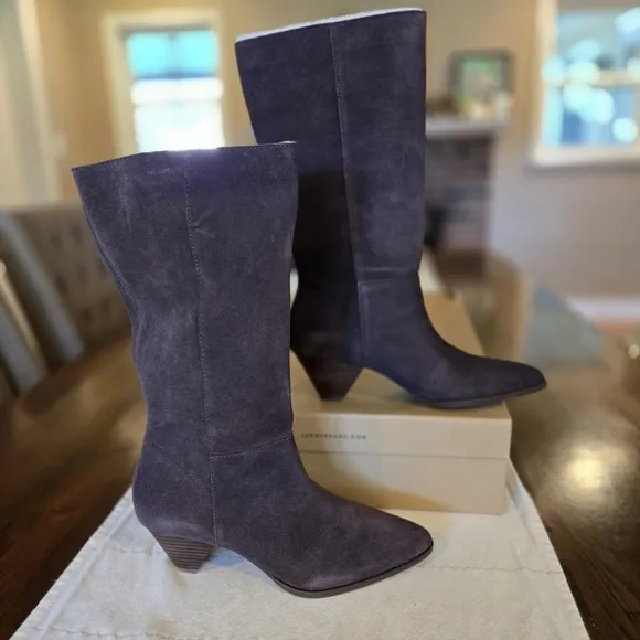 New Lucky Brand Suede Boots Size 8M