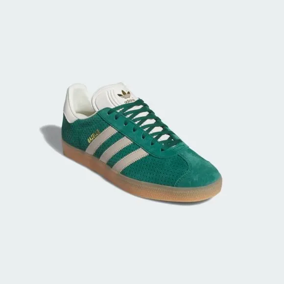 [NEW] Men's adidas Gazelle Shoes Green IF7154