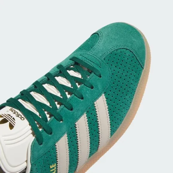 [NEW] Men's adidas Gazelle Shoes Green IF7154