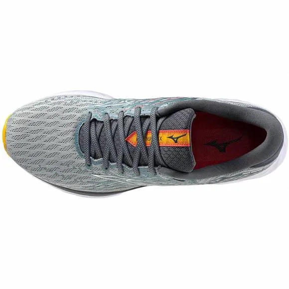 NEW MIZUNO men's wave inspire 20 running shoes in abyss/white