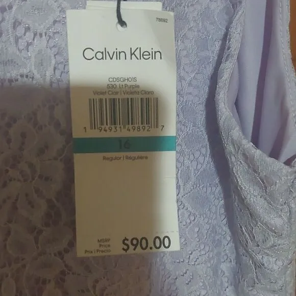 New Never Worn Calvin Klein Girl Dress