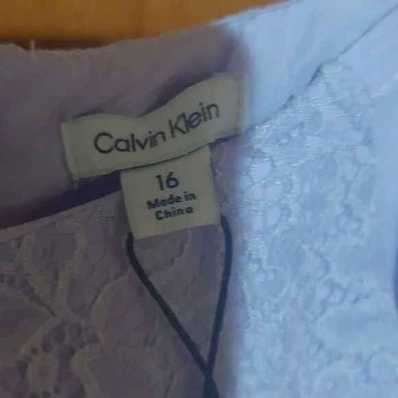 New Never Worn Calvin Klein Girl Dress