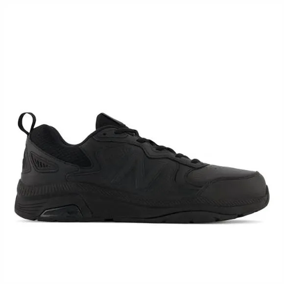 NEW NEW BALANCE men's mx857 slip resistant version 3 sneaker in black ab3