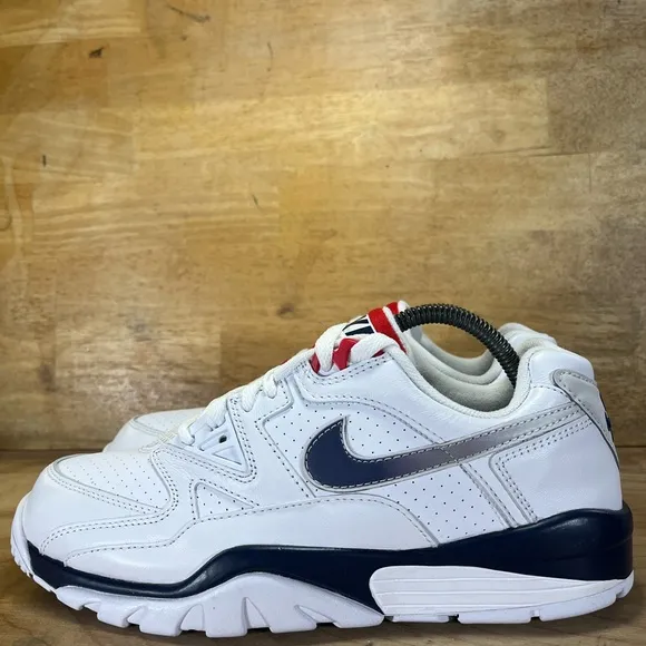 NEW Nike Air Cross Trainer 3 USA BO JACKSON Mens Sz 9 Shoes Sneakers Blue White