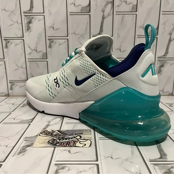 New Nike Air Max 270 White Hyper Jade Running Shoes Training Gym Workout Mens