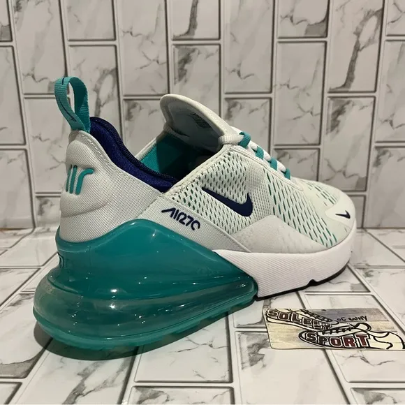 New Nike Air Max 270 White Hyper Jade Running Shoes Training Gym Workout Mens