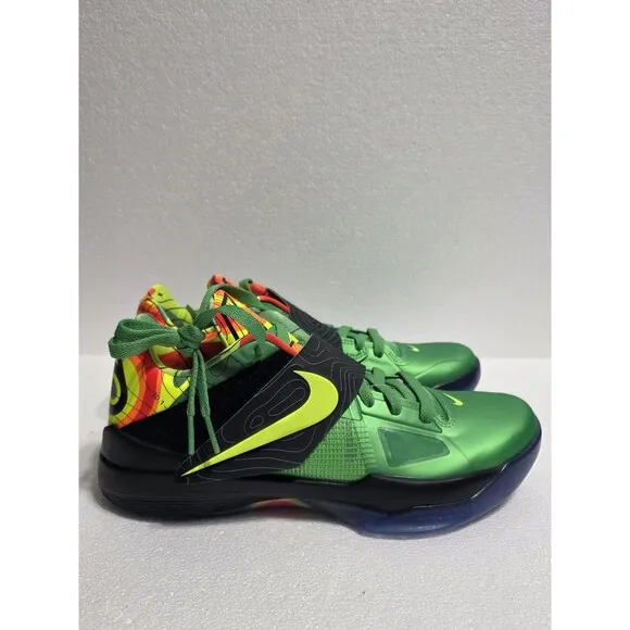 New Nike KD 4 Weatherman 2024 FN6247-300 Retro Shoes Kevin Durant Men’s Size 8.5