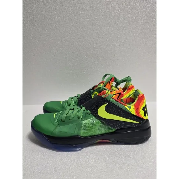 New Nike KD 4 Weatherman 2024 FN6247-300 Retro Shoes Kevin Durant Men’s Size 8.5