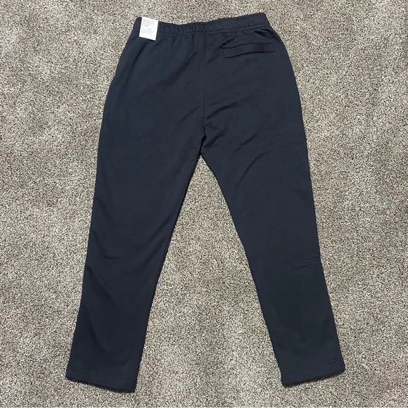 New Nike Mens Large Straight Leg Standard Fit Black Sweatpants
