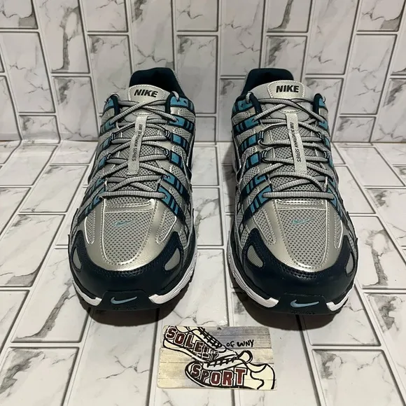 New Nike P-6000 Shoes Blue Black Mens Size 13 Trainer Gym Workout Running