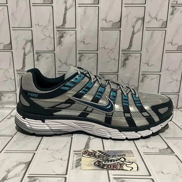 New Nike P-6000 Shoes Blue Black Mens Size 13 Trainer Gym Workout Running