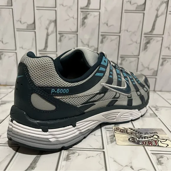 New Nike P-6000 Shoes Blue Black Mens Size 13 Trainer Gym Workout Running