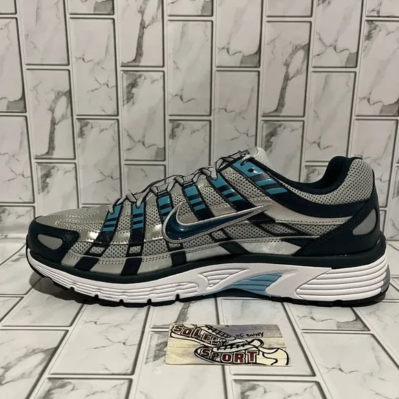 New Nike P-6000 Shoes Blue Black Mens Size 13 Trainer Gym Workout Running