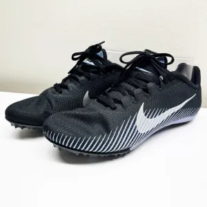 NEW Nike Zoom Rival M9 Black Purple Track &amp; Field Spikes Unisex Shoes Size 12