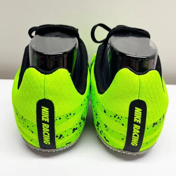 NEW Nike Zoom Rival S 9 Electric Green Track Spikes Shoes Men's 12 Women's 13.5