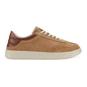 NEW OLUKAI men's punini suede sneakers in tan/toffee