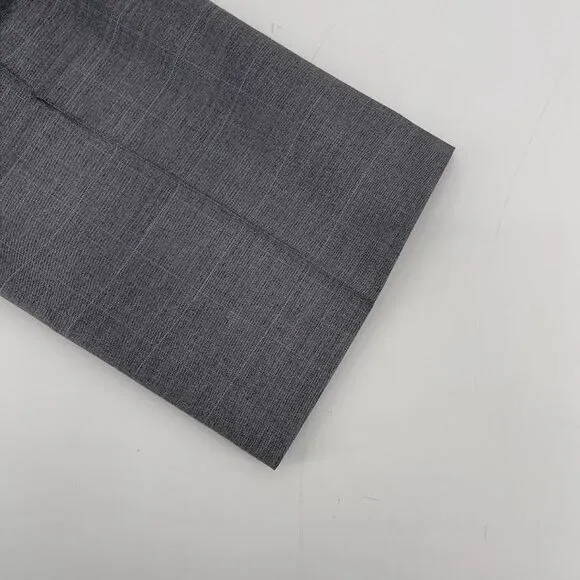 NEW - Ralph Lauren Men's Slim Fit Gray Windowpane Dress Pants 36W x 32L