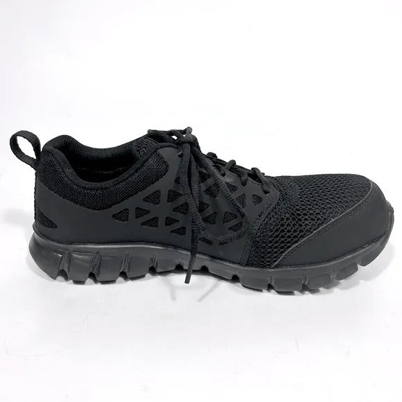 NEW Reebok Sublite Cushion Work Athletic Work Shoes Size Men’s 7 Black