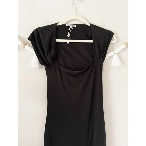NEW Reformation Harlyn Knit Midi Dress, Size XS