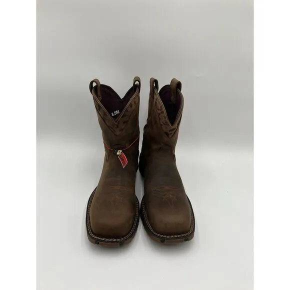 NEW Rocky Rosemary Women's Waterproof Boots Brown US Size 9.5 MEDIUM RKW0401