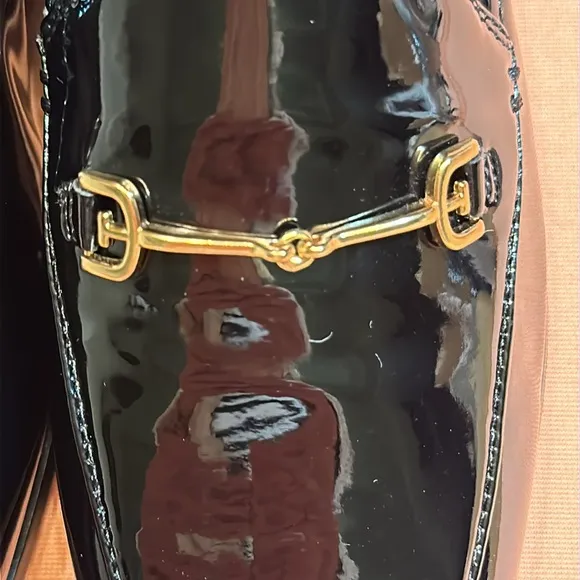 New Sam Eldelman Patent Leather Shoes. Black. Size 7.5.