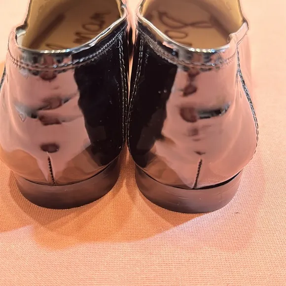 New Sam Eldelman Patent Leather Shoes. Black. Size 7.5.