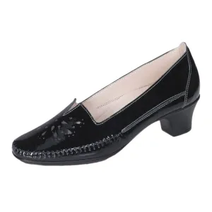NEW SAS Black Patent Leather Sonyo Pumps Heels Shoes