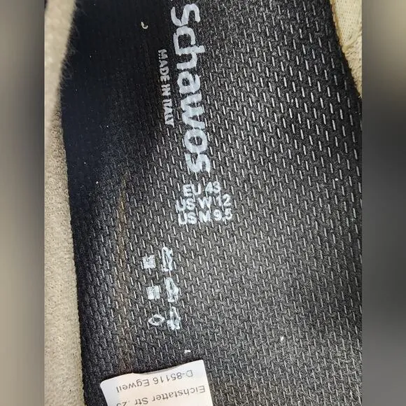 New Schawos Black Slipons Stretch Orthopedic Shoes Comfort 889 Men's Size 9.5