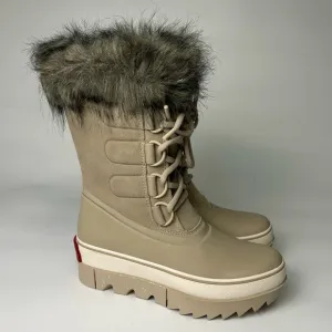NEW Sorel Joan of Arctic Next Waterproof Boots in Ancient Fossil, size 5.