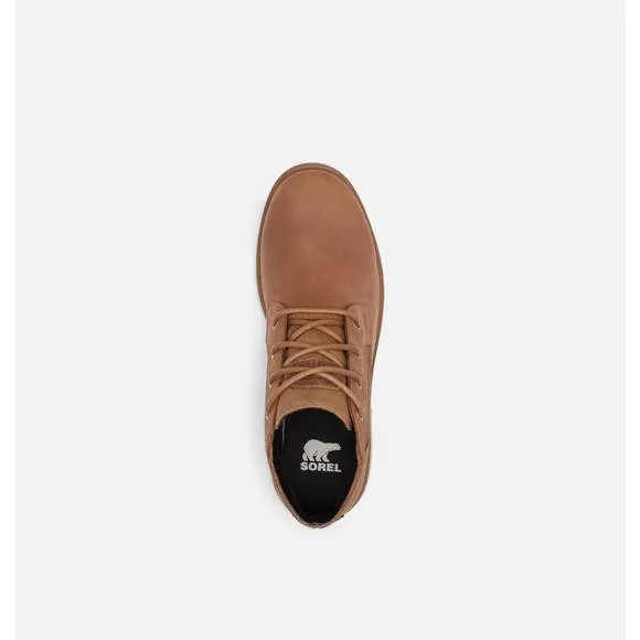 NEW SOREL men's carson chukka boots in elk / oatmeal
