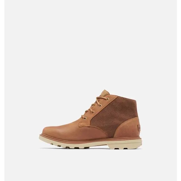 NEW SOREL men's carson chukka boots in elk / oatmeal